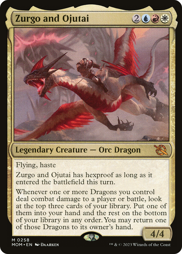Zurgo and Ojutai [March of the Machine] | Grognard Games