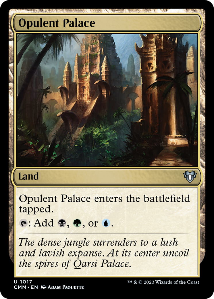 Opulent Palace [Commander Masters] | Grognard Games
