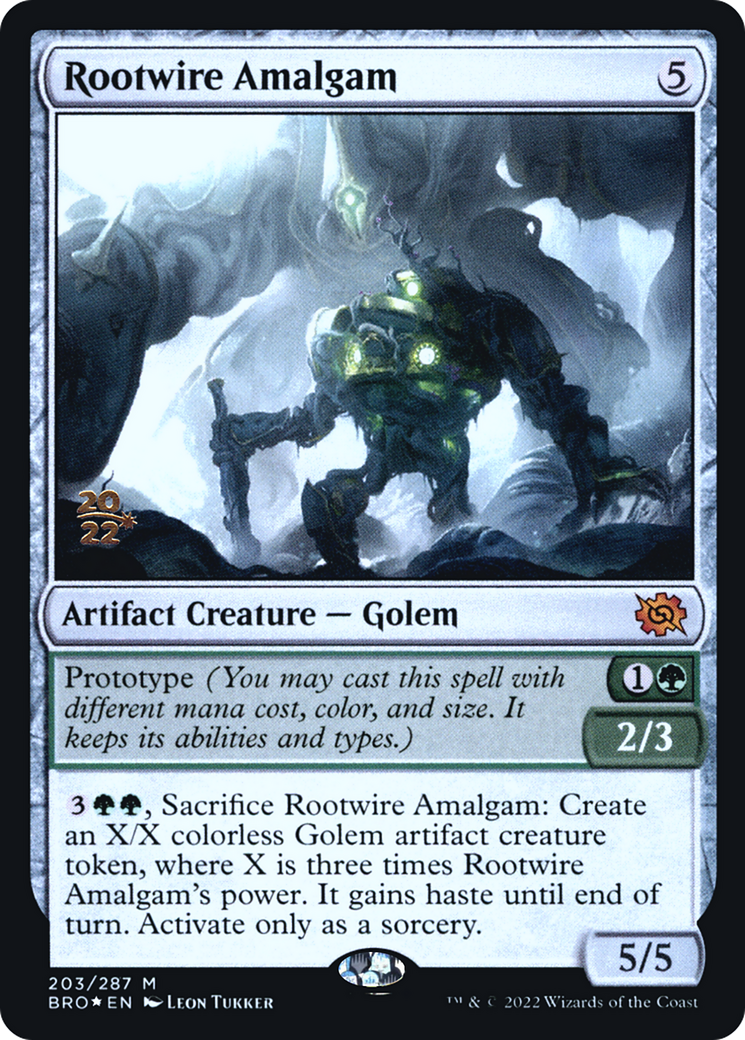Rootwire Amalgam [The Brothers' War: Prerelease Promos] | Grognard Games