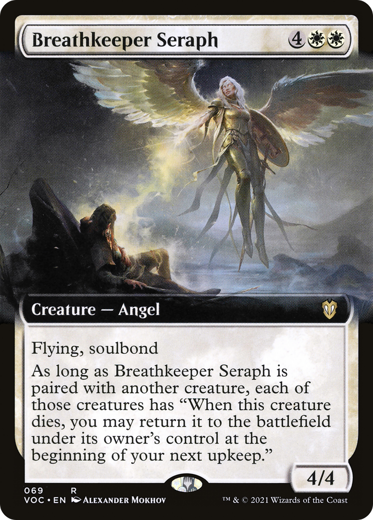 Breathkeeper Seraph (Extended) [Innistrad: Crimson Vow Commander] | Grognard Games