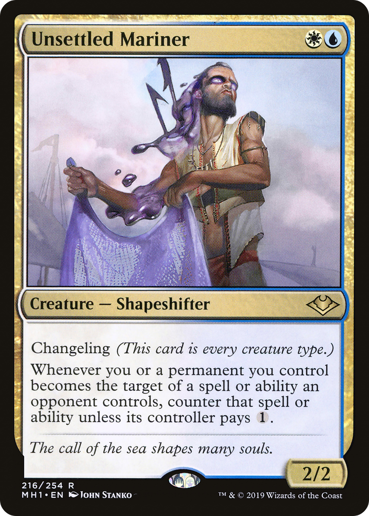 Unsettled Mariner (MH1-216) - Modern Horizons Foil | Grognard Games