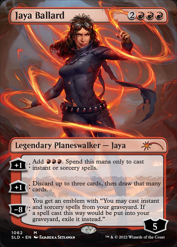 Jaya Ballard (Borderless) [Secret Lair Drop Series] | Grognard Games