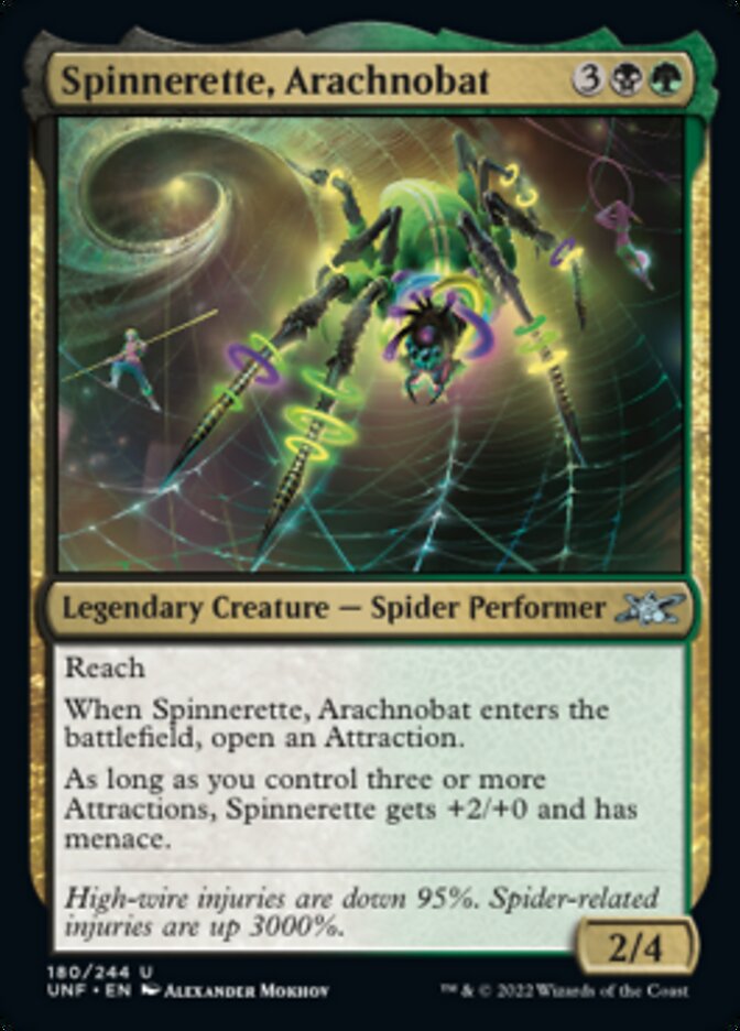 Spinnerette, Arachnobat [Unfinity] | Grognard Games