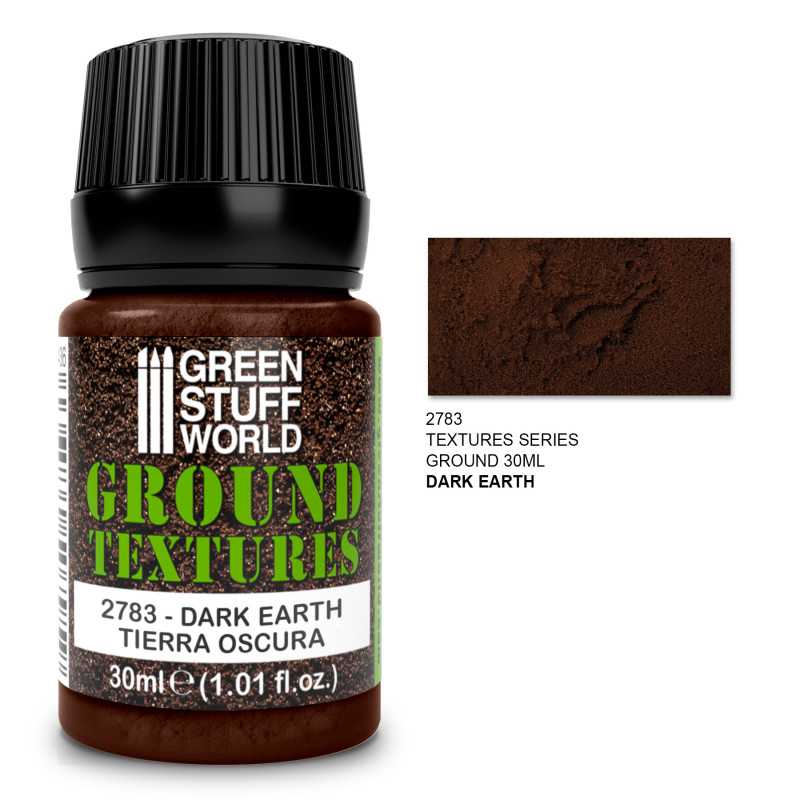 Green Stuff World: Ground Textures - Dark Earth 30mL | Grognard Games