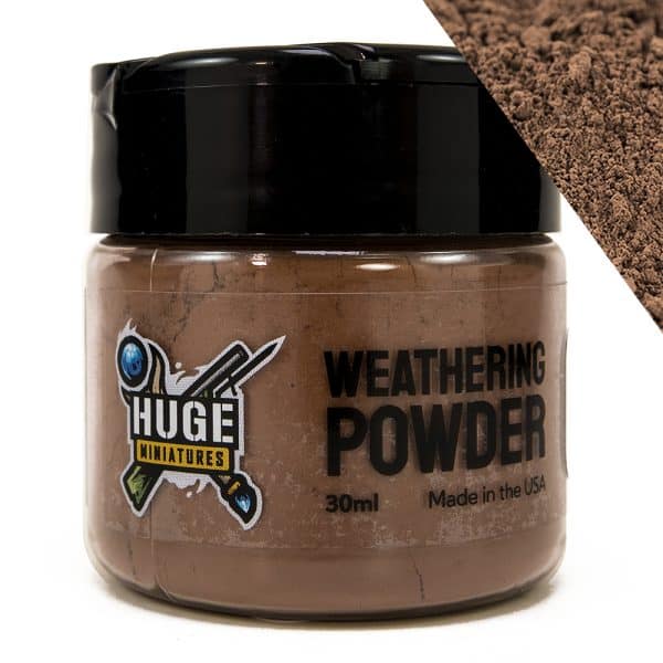 Huge Miniatures Weathering Powder - Earth | Grognard Games