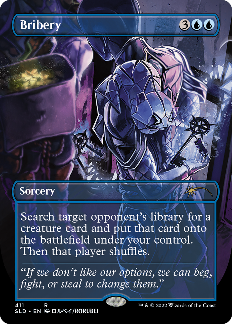 Bribery (Borderless) [Secret Lair Drop Series] | Grognard Games