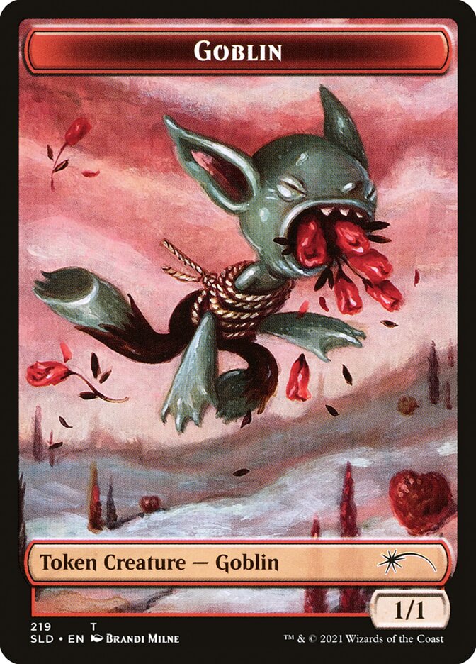 Goblin Token [Secret Lair Drop Series] | Grognard Games