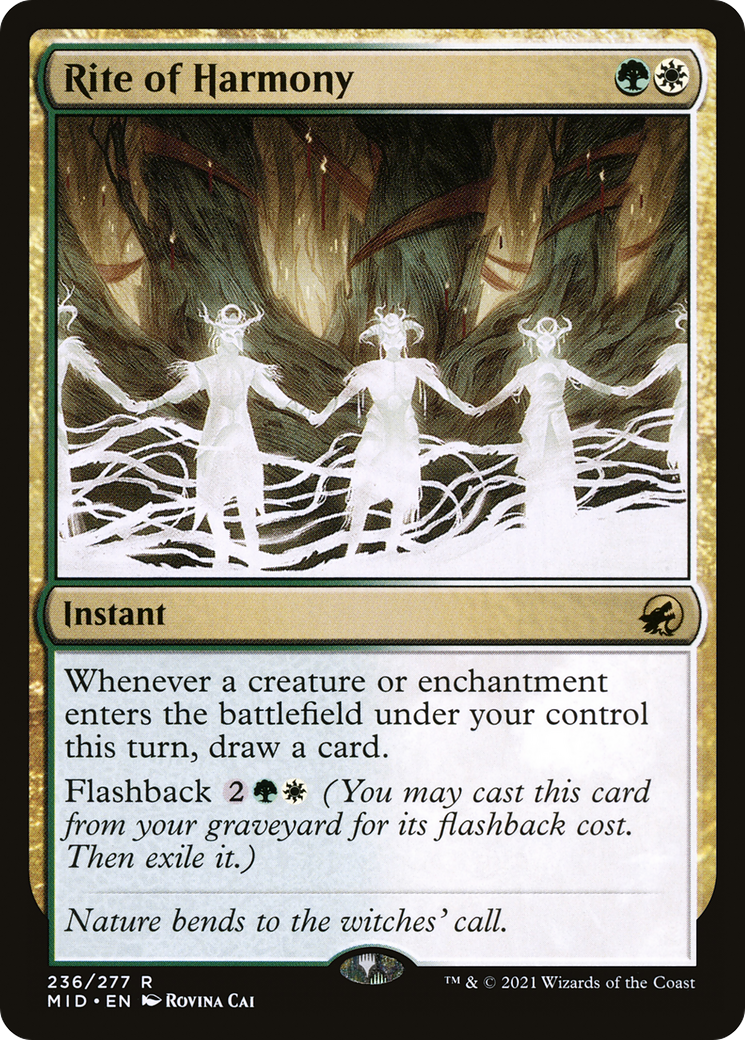 Rite of Harmony [Innistrad: Midnight Hunt] | Grognard Games