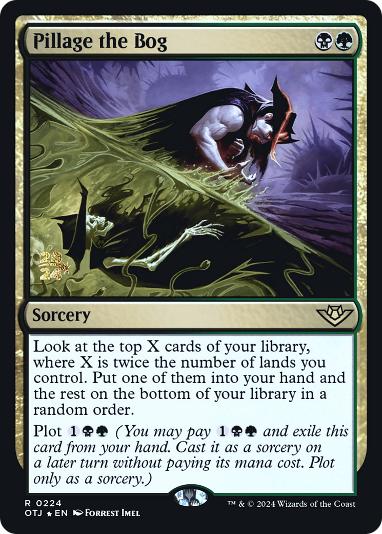 Pillage the Bog [Outlaws of Thunder Junction Prerelease Promos] | Grognard Games