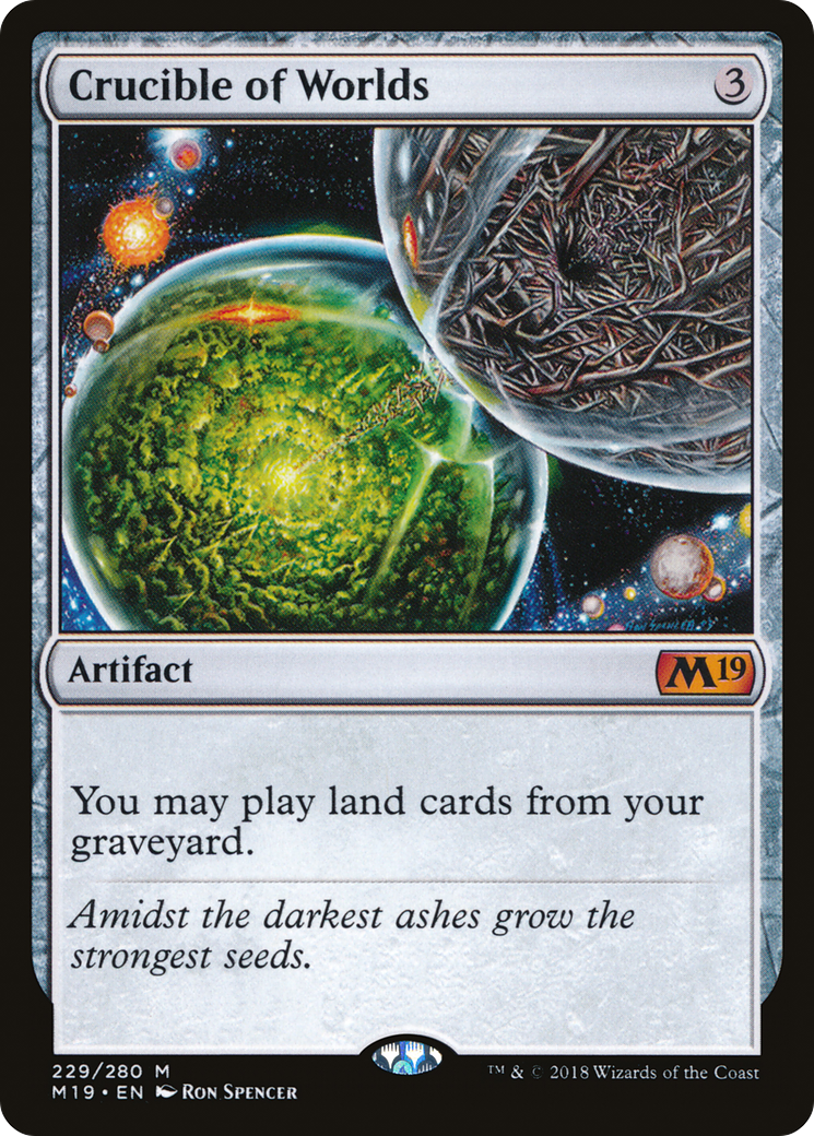 Crucible of Worlds [Core Set 2019] | Grognard Games