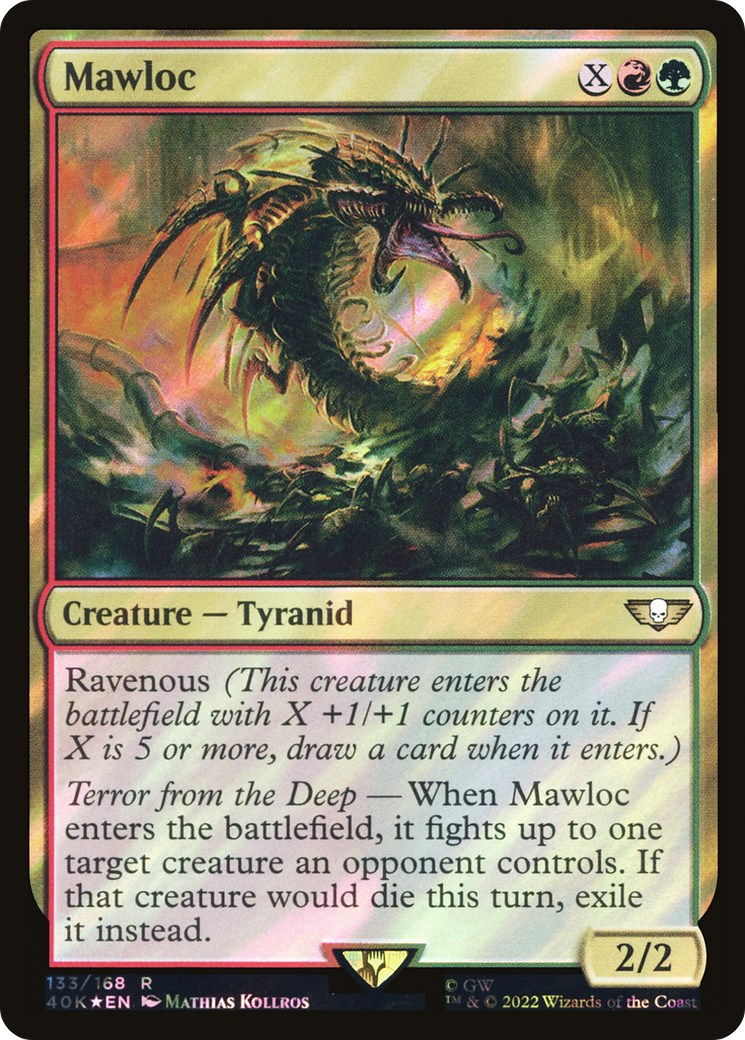 Mawloc (Surge Foil) [Universes Beyond: Warhammer 40,000] | Grognard Games