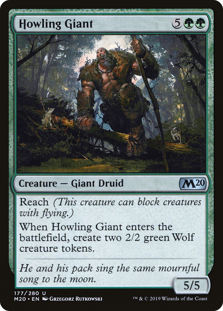 Howling Giant [Core Set 2020] | Grognard Games