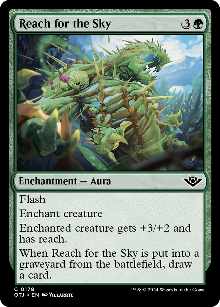 Reach for the Sky (OTJ-178) - Outlaws of Thunder Junction Foil | Grognard Games