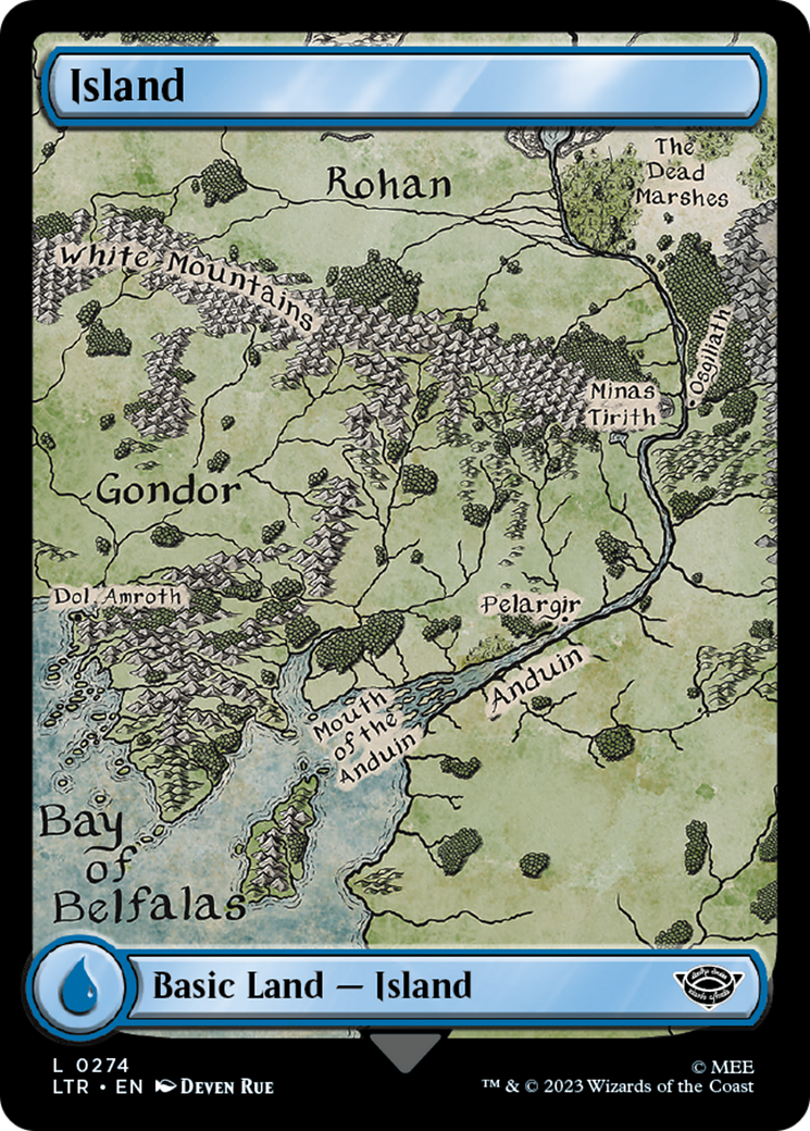 Island (274) [The Lord of the Rings: Tales of Middle-Earth] | Grognard Games