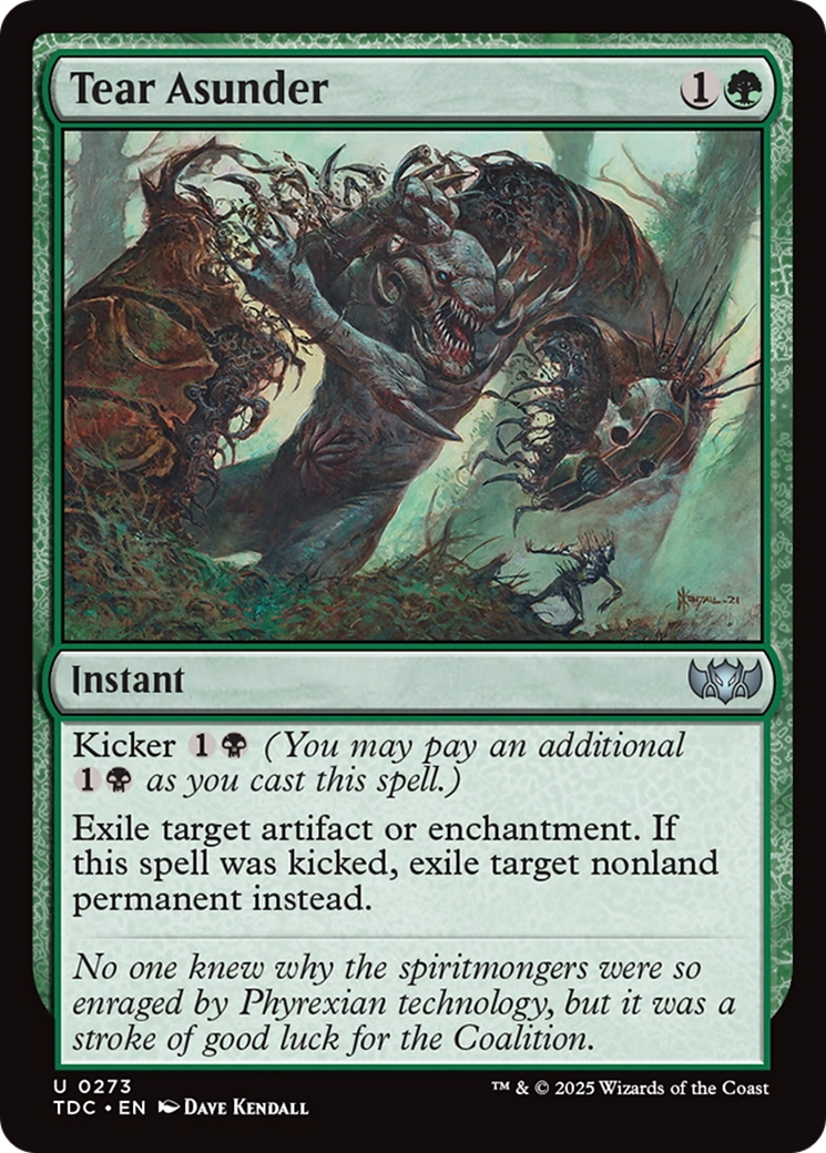 Tear Asunder [Tarkir: Dragonstorm Commander] | Grognard Games