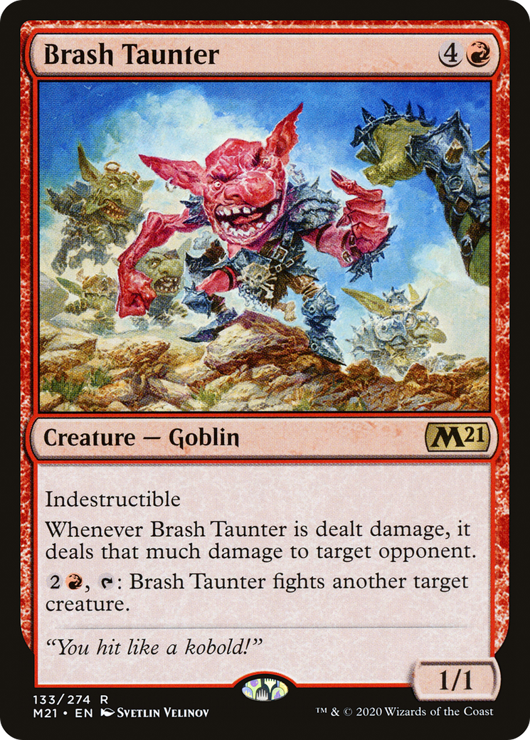 Brash Taunter [Core Set 2021] | Grognard Games
