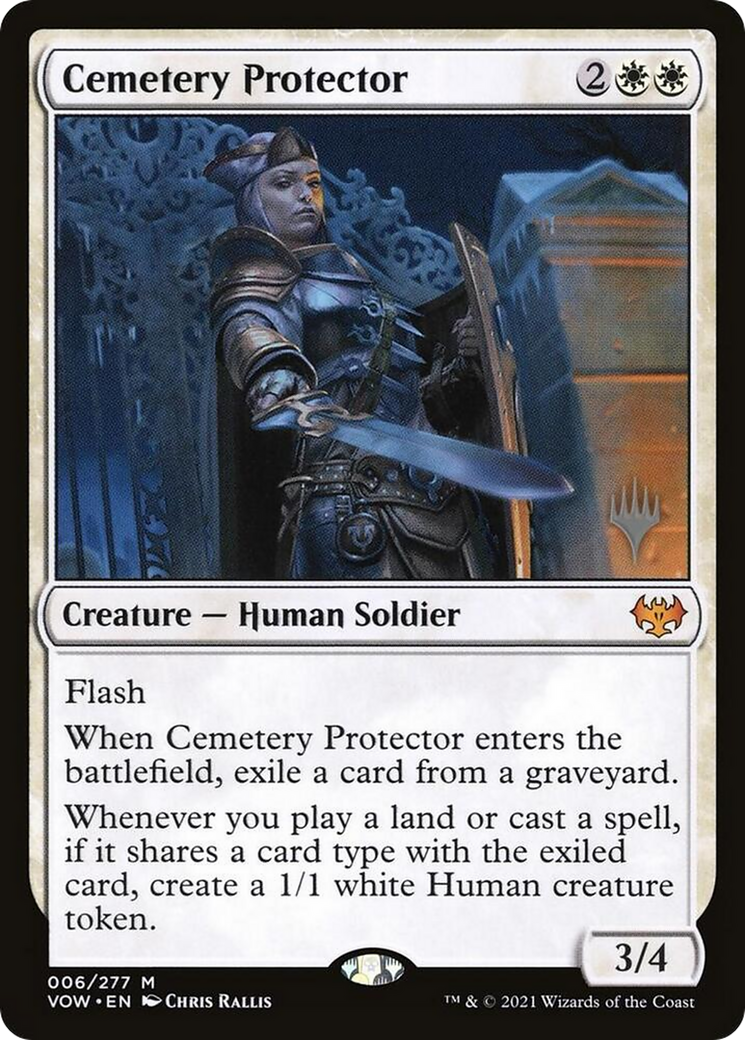 Cemetery Protector (PPDFT-06P) - Innistrad: Crimson Vow Promos | Grognard Games