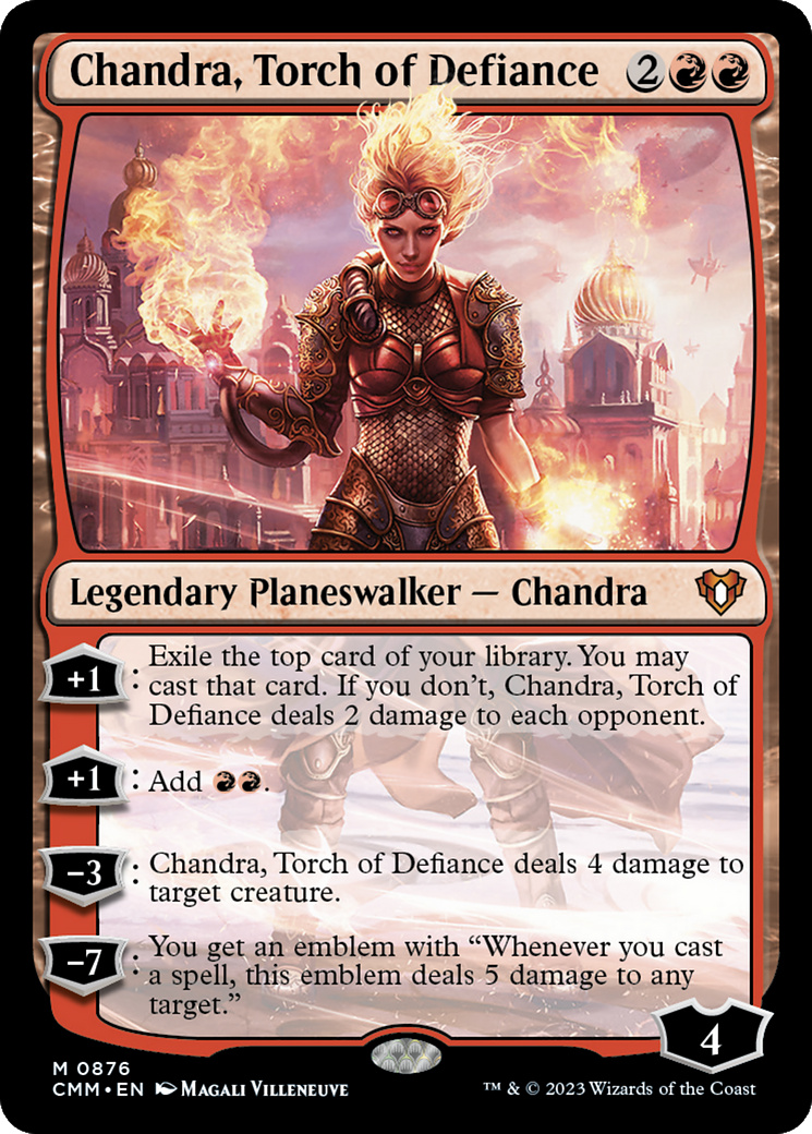 Chandra, Torch of Defiance [Commander Masters] | Grognard Games