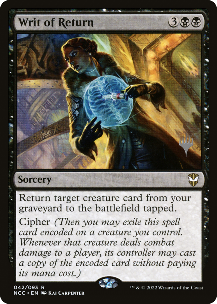 Writ of Return (Promo Pack) [Streets of New Capenna Commander Promos] | Grognard Games