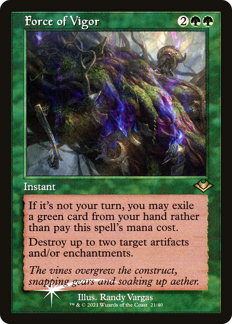 Force of Vigor (Retro) [Modern Horizons] | Grognard Games