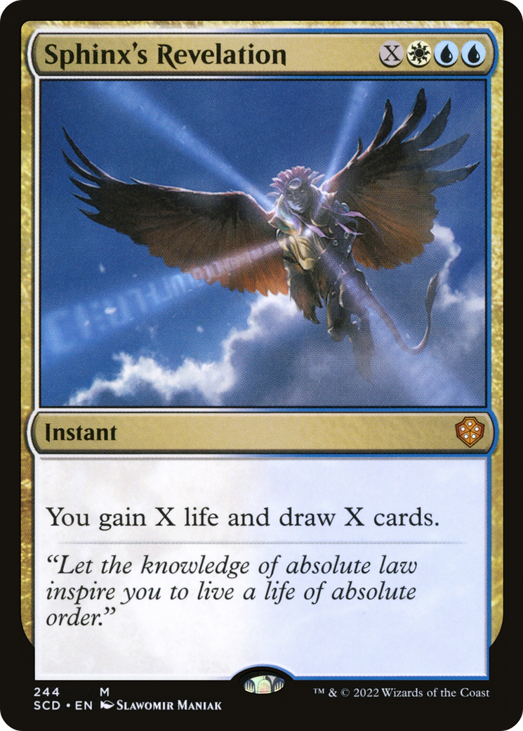 Sphinx's Revelation [Starter Commander Decks] | Grognard Games