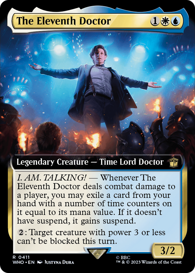 The Eleventh Doctor (Extended Art) [Doctor Who] | Grognard Games