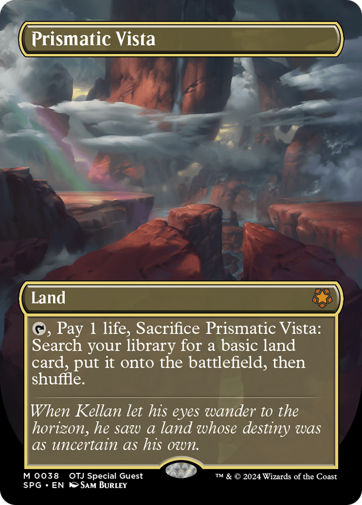 Prismatic Vista (Borderless) [Outlaws of Thunder Junction Special Guests] | Grognard Games
