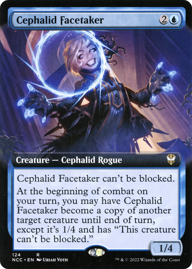 Cephalid Facetaker (Extended Art) [Streets of New Capenna Commander] | Grognard Games