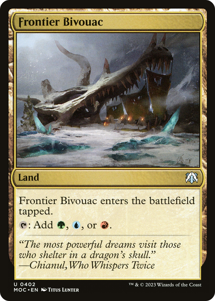 Frontier Bivouac [March of the Machine Commander] | Grognard Games