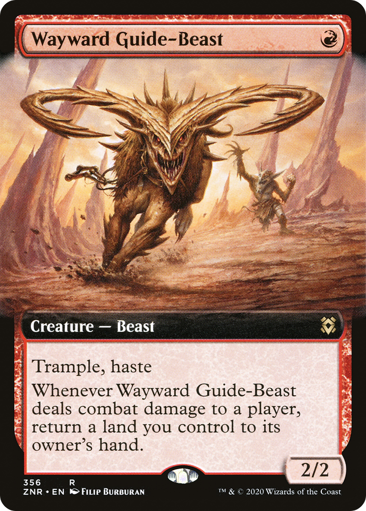 Wayward Guide-Beast (Extended) [Zendikar Rising] | Grognard Games