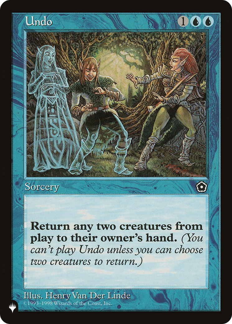 Undo [The List] | Grognard Games