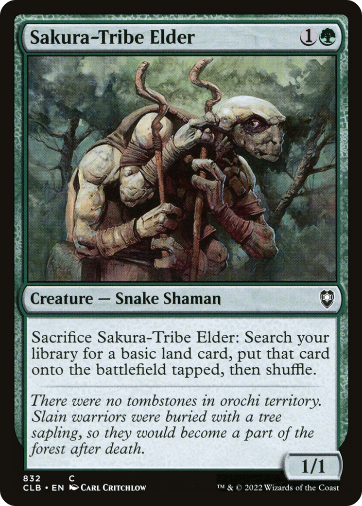 Sakura-Tribe Elder [Commander Legends: Battle for Baldur's Gate] | Grognard Games