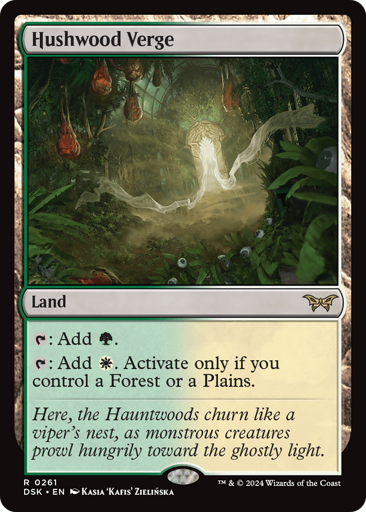 Hushwood Verge [Duskmourn: House of Horror] | Grognard Games