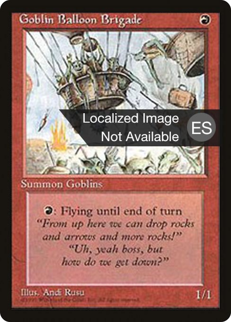 Goblin Balloon Brigade [Fourth Edition (Foreign Black Border)] | Grognard Games