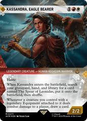 Kassandra, Eagle Bearer (Showcase) (Textured Foil) [Assassin's Creed] | Grognard Games