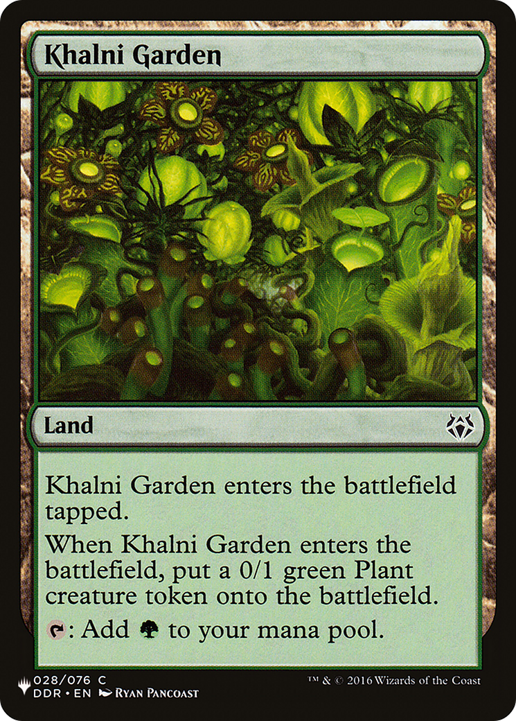 Khalni Garden [The List] | Grognard Games