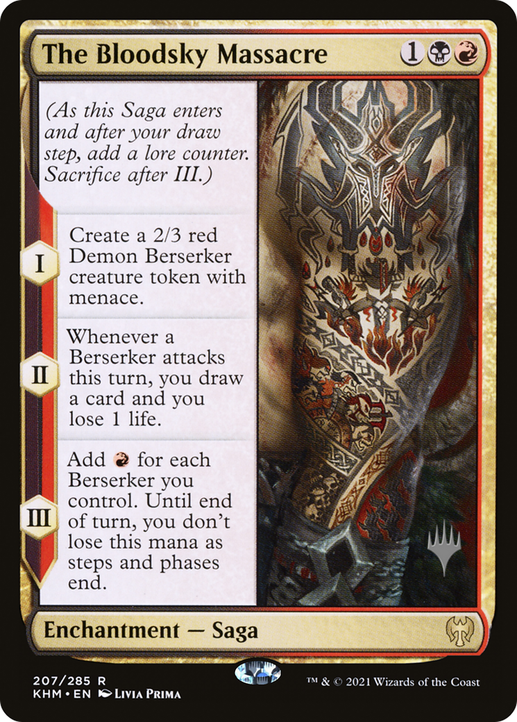 The Bloodsky Massacre [Kaldheim Promos] | Grognard Games