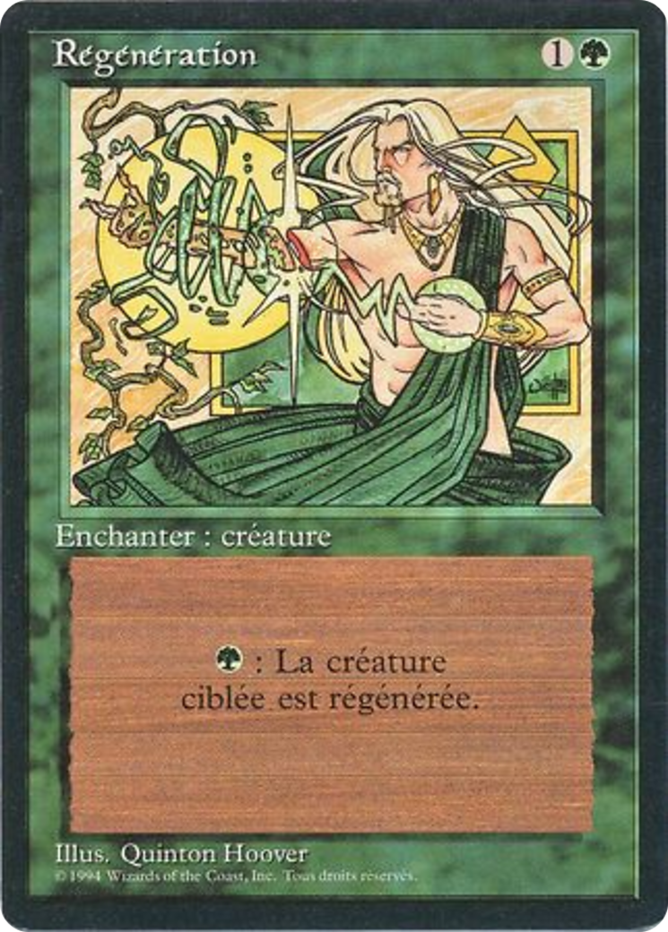 Regeneration [Foreign Black Border] | Grognard Games