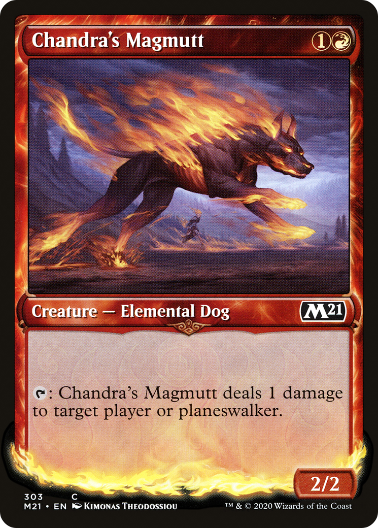 Chandra's Magmutt (M21-303) - Core Set 2021: (Showcase) | Grognard Games