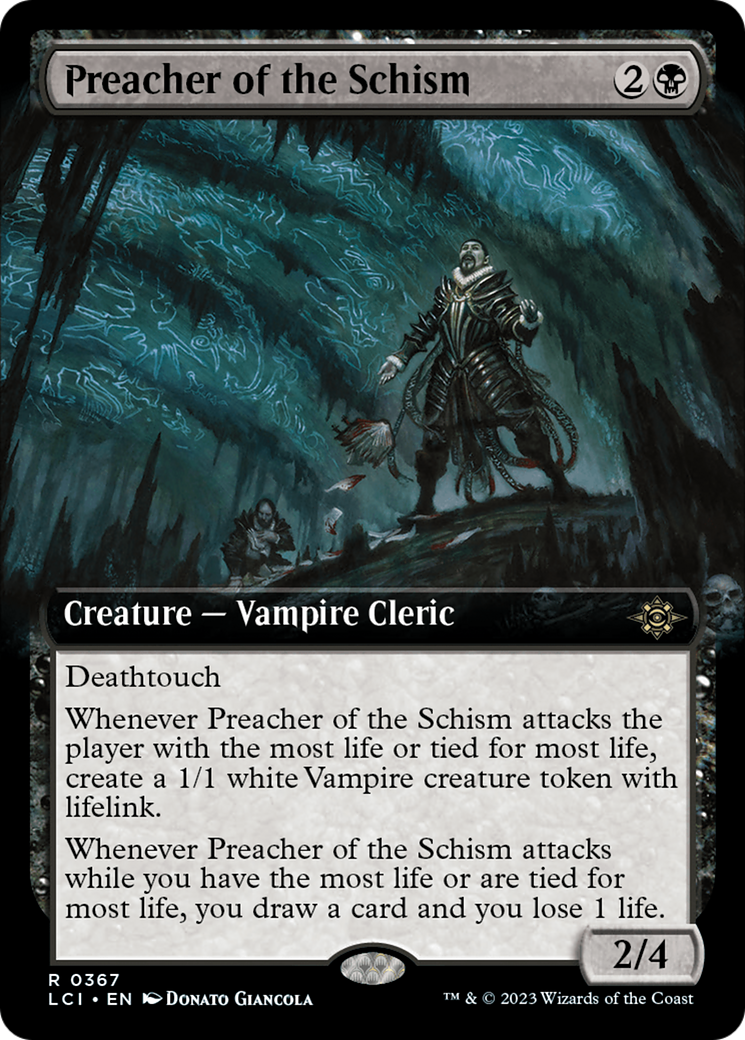 Preacher of the Schism (Extended Art) [The Lost Caverns of Ixalan] | Grognard Games