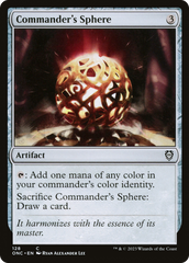 Commander's Sphere [Phyrexia: All Will Be One Commander] | Grognard Games