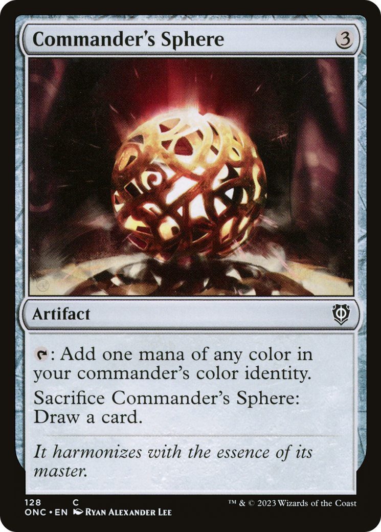 Commander's Sphere [Phyrexia: All Will Be One Commander] | Grognard Games
