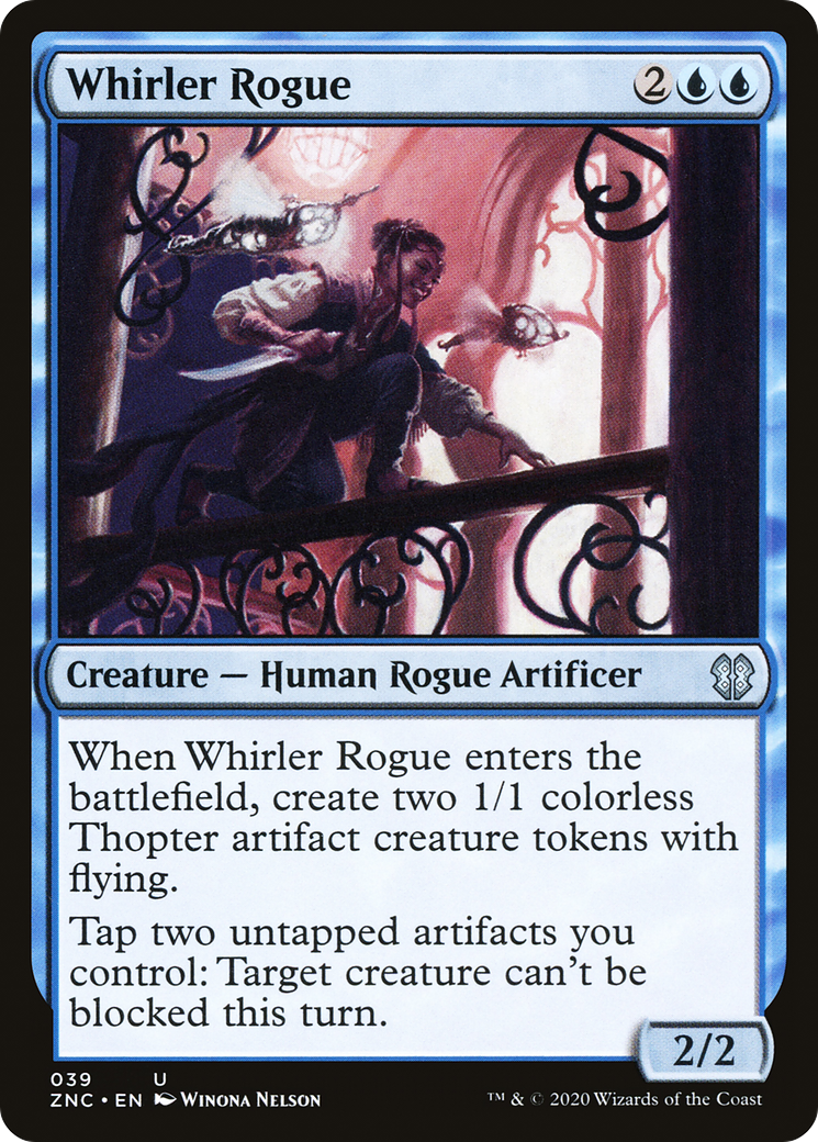 Whirler Rogue [Zendikar Rising Commander] | Grognard Games