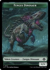 Fungus Dinosaur // Skeleton Pirate Double-Sided Token [The Lost Caverns of Ixalan Tokens] | Grognard Games