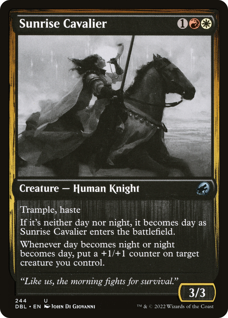 Sunrise Cavalier [Innistrad: Double Feature] | Grognard Games