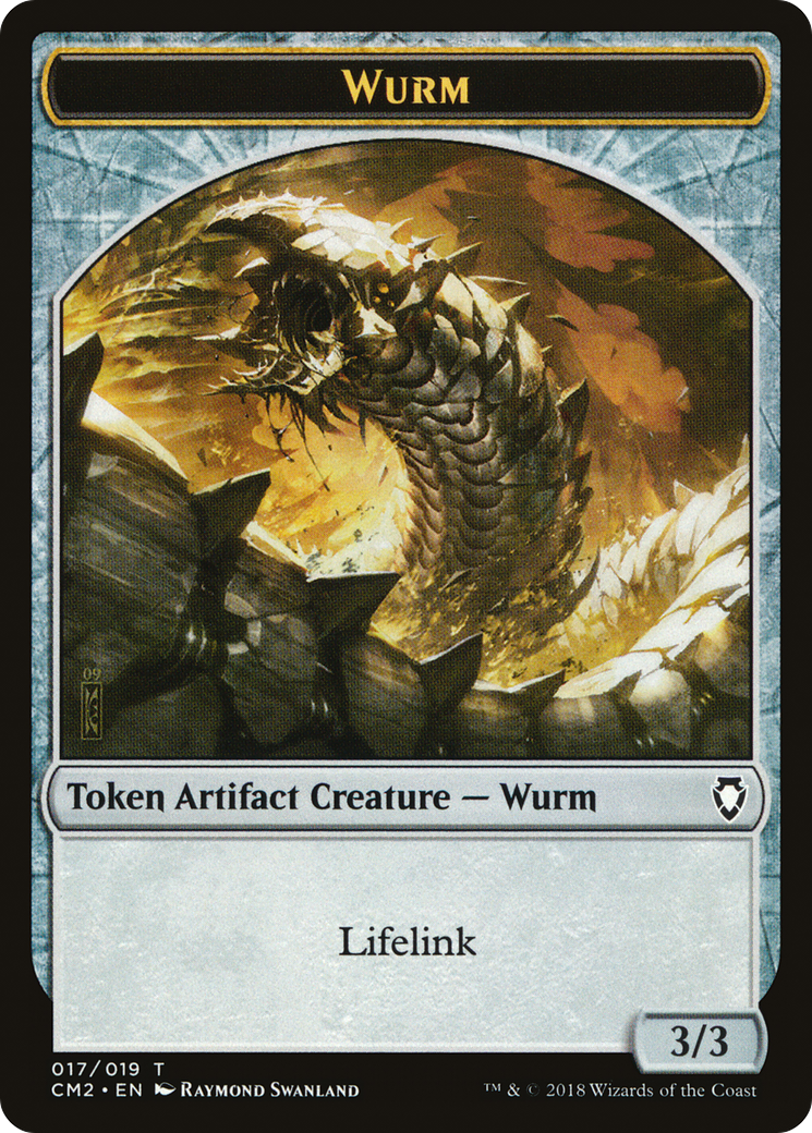 Wurm (Lifelink) [Commander Anthology Volume II Tokens] | Grognard Games