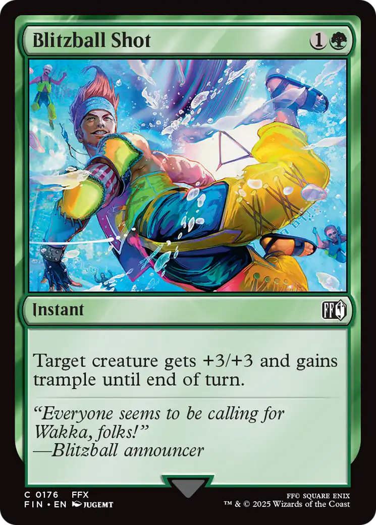 Blitzball Shot (FIN-176) - FINAL FANTASY Foil | Grognard Games