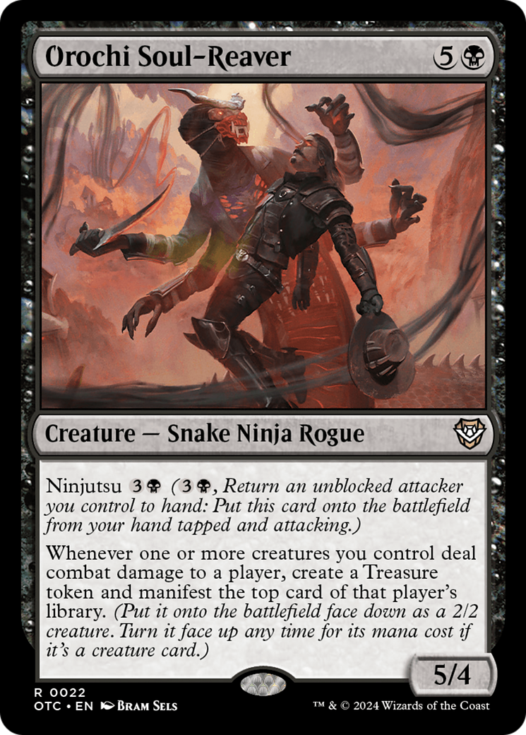 Orochi Soul-Reaver [Outlaws of Thunder Junction Commander] | Grognard Games