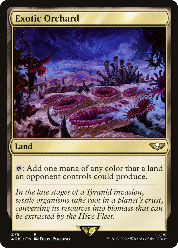 Exotic Orchard [Universes Beyond: Warhammer 40,000] | Grognard Games