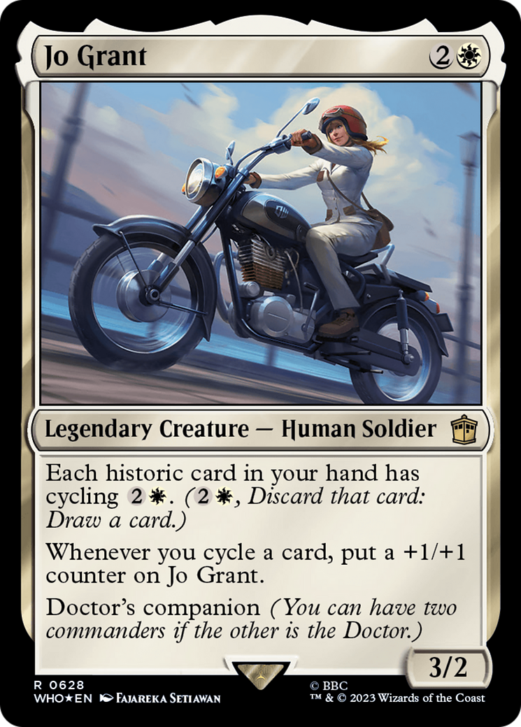 Jo Grant (Surge Foil) [Doctor Who] | Grognard Games